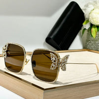DIOR DiorFantastica S1U Square Sunglasses with Swarovski® Crystals 💎