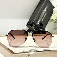 YSL Saint Laurent 11M Classic Sun Aviator Unisex Sunglasses ✨