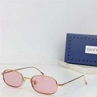 GUCCI Rectangular Frame 2024 in metal frame New Season GG1648S Sunglasses  ✨