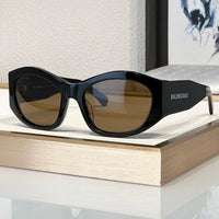 BALENCIAGA BB 0329S 001 Acetate Sunglasses 🖤