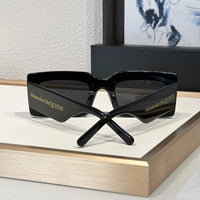Alexander McQueen AM 0433S 001s Sunglasses Unisex💀