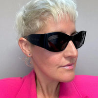 BALENCIAGA BB 0329S 001 Acetate Sunglasses 🖤