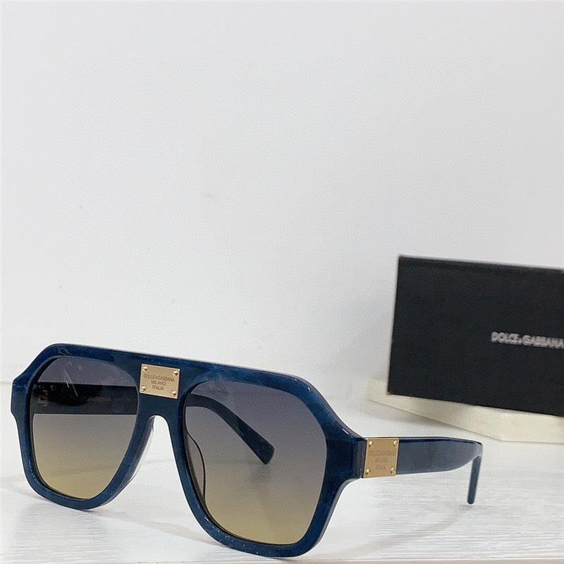 Dolce & Gabbana Eyewear pilot-frame logo-plaque Sunglasses ✨ - buyonlinebehappy