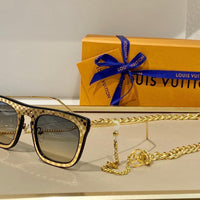 Louis Vuitton ultra rare LV1105 Chain Women's Sunglasses ✨