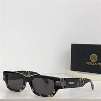 Versace VE4465 GB1/87 53-18 Rectangle Unisex SUNGLASSES ✨