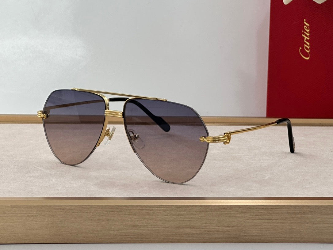 Cartier 2024 NEW ARRIVALS PREMIÈRE DE CARTIER SUNGLASSES CT 0427S 60mm 🐆 - buyonlinebehappy