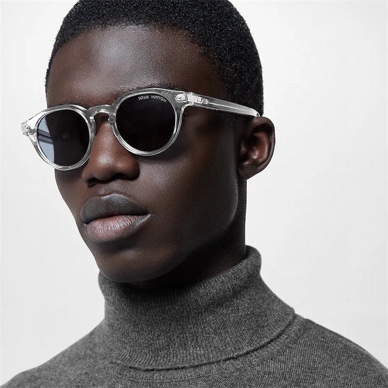 Louis Vuitton LV Signature Square Round Sunglasses Unisex Z1963U