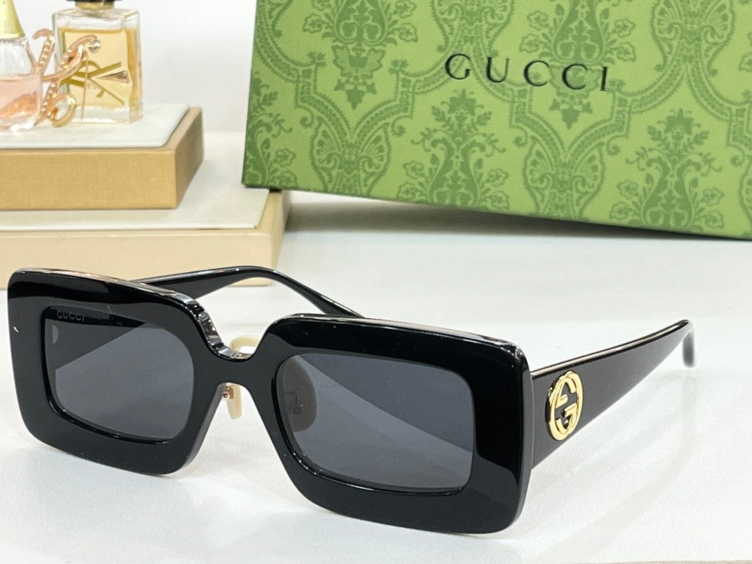 Gucci GG0974S Sunglasses Women Rectangle 49mm  ✨ - buyonlinebehappy