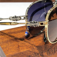 Chrome Hearts 8186 square-frame tinted sunglasses ⚜️