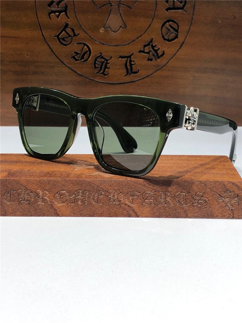 Chrome Hearts 8249 square-frame tinted sunglasses - buyonlinebehappy