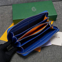 Goyard Matignon GM Zipper Wallet In Goyardine Canvas✨