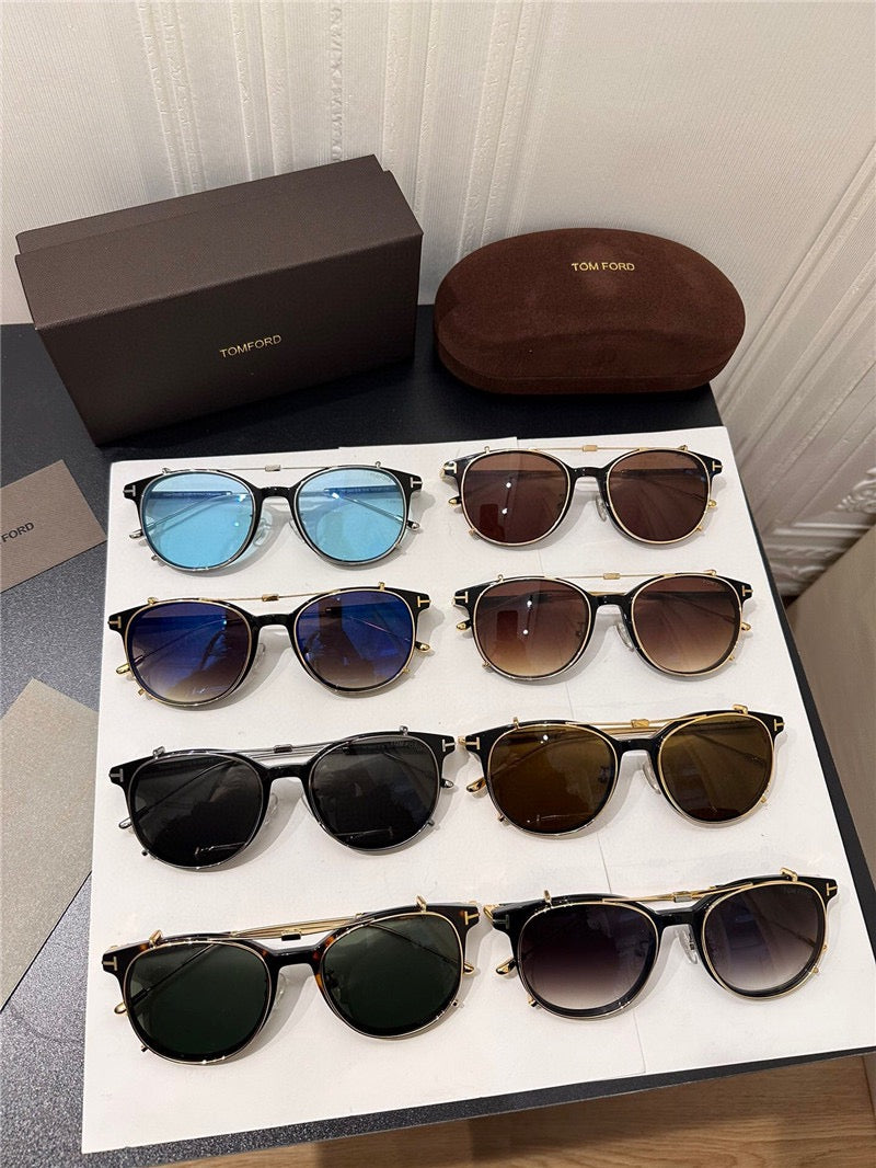 TOM FORD SOFT ROUND FT5644 Sunglasses 🔱 - buyonlinebehappy