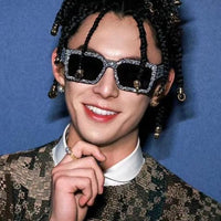 Louis Vuitton Z2396E Runway LV Clash Pearls & Strass Sunglasses✨