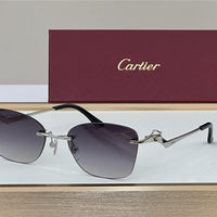 PANTHÈRE DE CARTIER CT 0120 - Platinum-Gold Sunglasses 👑
