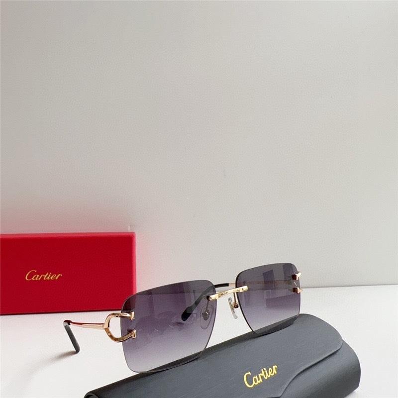 1 Cartier SIGNATURE C DE Style Sunglasses 57mm 14 lens Color - buyonlinebehappy