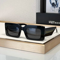 Alexander McQueen AM 0433S 001s Sunglasses Unisex💀