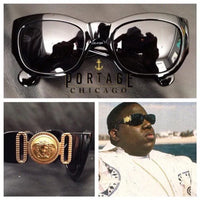 Ultra RaRe VINTAGE VERSACE SUNGLASSES 413/A Notorious B.I.G worn  ✨