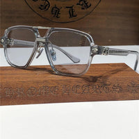 Chrome Hearts Sunglasses 8193 Black-Clear-Silver ✨