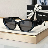 '-  CHANEL 5513 Cat Eye Sunglasses Acetate & Tweed Black & Gold frame 5 Colors ✨