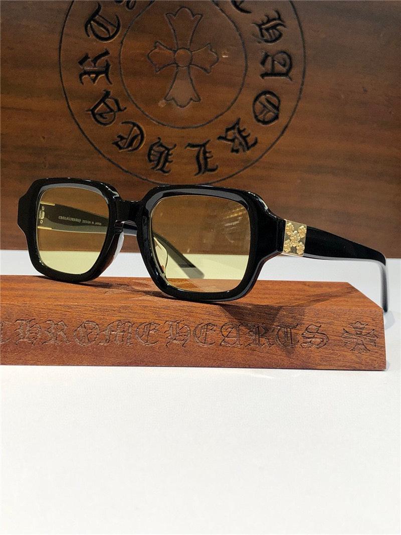 Chrome Hearts TV PARTY matty boy square-frame tinted sunglasses🔱