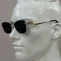 PANTHÈRE DE CARTIER CT 0120 - Platinum-Gold Sunglasses 👑