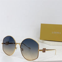 New Season 2024 LOEWE Oversize sunglasses in metal  🖤