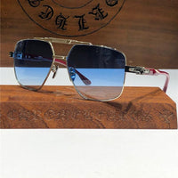 Chrome Hearts 8240 square-frame tinted sunglasses