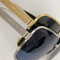 New Season Gucci 1512S Eyewear Rectangle frame Sunglasses  ✨