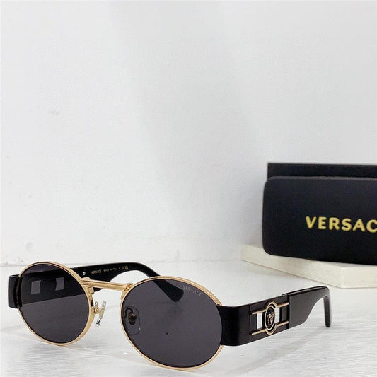 VERSACE New 2024 MEDUSA DECO OVAL SUNGLASSES ✨ - buyonlinebehappy