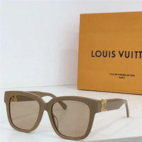 Louis Vuitton Z2120E LV-GO14 Square Sunglasses ✨