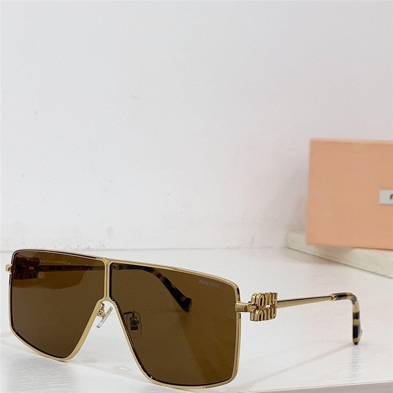 1 2024 Miu Miu MU51ZS Gold-Black Frame 69mm Women's Sunglasses✨ - buyonlinebehappy