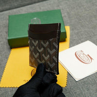 Goyard Saint-Sulpice Card Wallet In Goyardine Canvas ✨