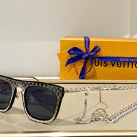 Louis Vuitton ultra rare LV1105 Chain Women's Sunglasses ✨