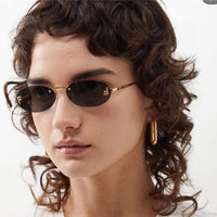 Fendi First FE4075US sunglasses in metal oval shape Women's✨