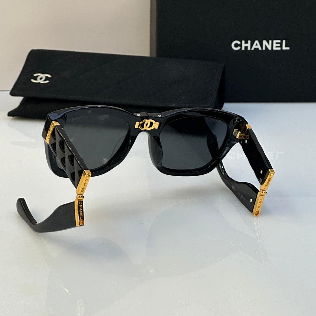 2024 Chanel PAD 66606 Folding Women's Sunglasses ✨ - buyonlinebehappy