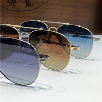 Chrome Hearts 8230 Metal-Acetate Aviator Sunglasses⚜️