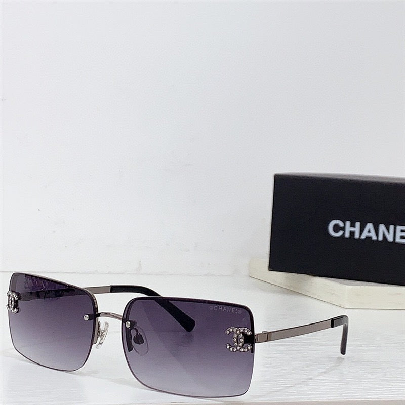 Chanel 4104B/C1247E Women's Metal Frame Sunglasses ✨ - buyonlinebehappy