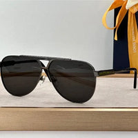 ✨Louis Vuitton Z1586W 1.1 Evidence Metal Pilot Sunglasses
