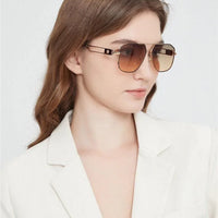 Versace VE1287 59mm Pilot Unisex Sunglasses ✨