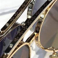 Chrome Hearts 8186 square-frame tinted sunglasses ⚜️