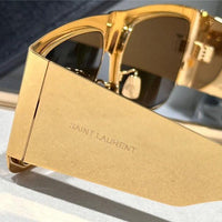 YSL 2024 SAINT LAURENT SL 635 flat-top Sunglasses $800 ✨