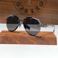 Chrome Hearts 8267 Metal frame Luxury Pilot Sunglasses🔱