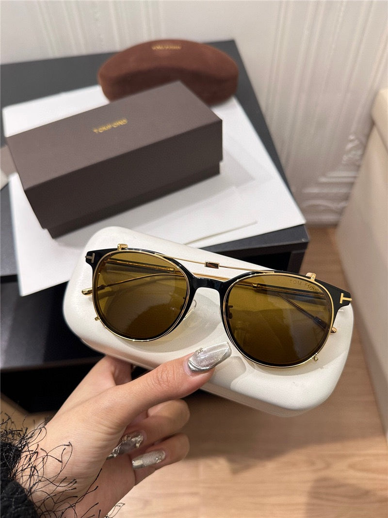 TOM FORD SOFT ROUND FT5644 Sunglasses 🔱 - buyonlinebehappy