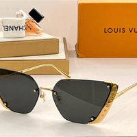 Louis Vuitton Z1993U LV  Moon Metal Cat Eye Women's Sunglasses ✨