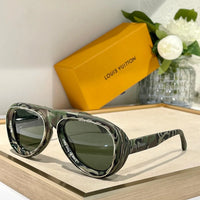 Louis Vuitton Z2445U  Super Vision Pilot Sunglasses ✨