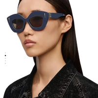 LOEWE Butterfly Inflated Round-Frame Acetate  40127 Sunglasses ✨