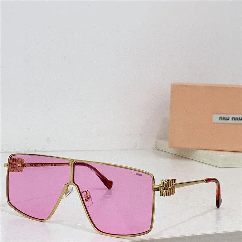 Miu Miu MU51ZS Gold-Black Frame 69mm Women's Sunglasses✨