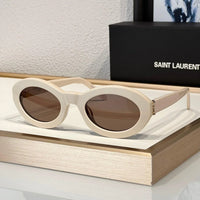 YSL 2024 Saint Laurent Women's Cat Eye SL M136 Sunglasses-7 Colors ✨