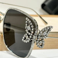 DIOR DiorFantastica S1U Square Sunglasses with Swarovski® Crystals 💎