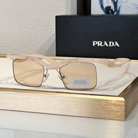 PRADA PR A15S - BLACK-PEACH-GREEN | SUNGLASSES Unisex  🟥